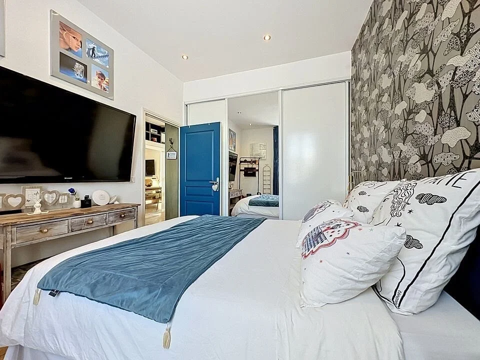 2-Zimmer-Apartment Cannes Petit Juas – Schlafzimmer 2-Zimmer-Apartment Cannes Petit Juas – Schlafzimmer